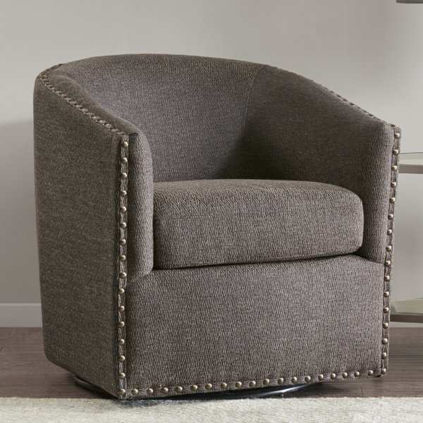Leominster Swivel Barrel Chair & Reviews Joss & Main
